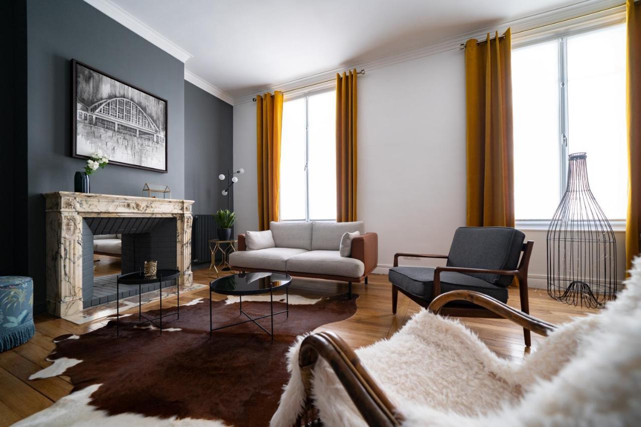 ריימס Centre Ville - Appartement 3 Chambres & Terrasse - La Cle Des Sacres מראה חיצוני תמונה